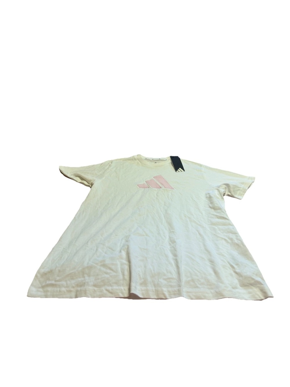 Adidas NWT Women’s Pink/White Regular Fit Short Sleeve! Large